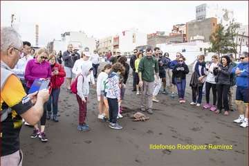 Ruta por la costa en memoria de José Luis González Ruano (Foto Ildefonso Rodríguez y TA)
